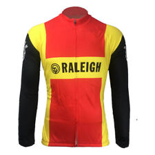 Maglia ciclismo retrò raleigh ciclismo manica lunga maglia bici ciclismo top