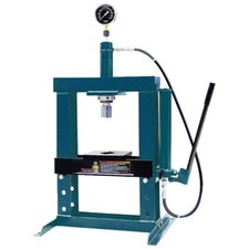 PRESSA IDRAULICA DA BANCO MANUALE OFFICINA FORZA COMPRESSIONE 10t BWR5231 BORMAN