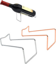 2 Pezzi Portabottiglie Da Vino