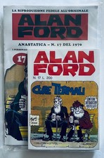Alan Ford Anastatica n. 17 con adesivi Magnus & Bunker Gazzetta Nuovo Blisterato