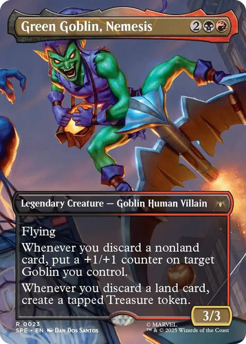Foil green goblin nemesis - -,