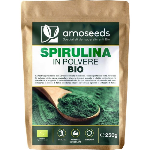 Spirulina polvere bio 250g - bio,