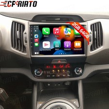 2+64GB per KIA Sportage 3 2010-2016 Android 15 Autoradio Carplay GPS Navi Wifi