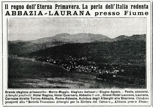 Pubblicita 1925 abbazia - pubblicita',
