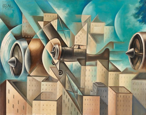 Tullio crali illusione - crali:, aerea