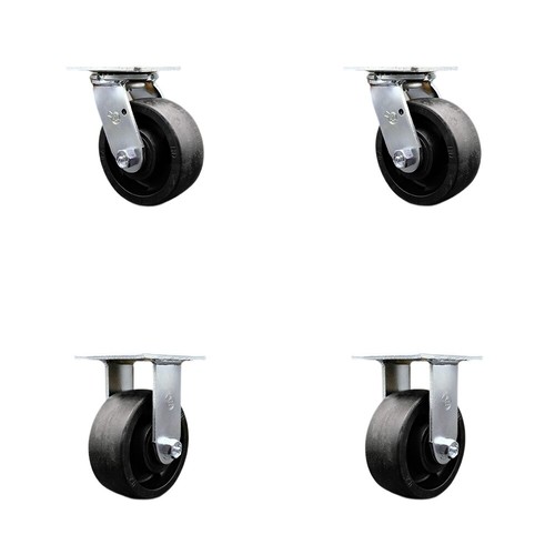 Set ruote nylon - nylon, di