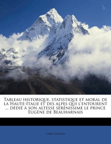 Denina tableau historique - denina,