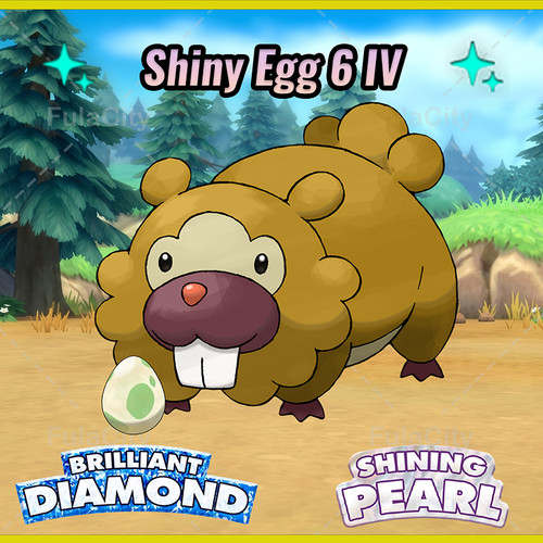 Bidoof shiny egg pokemon - shiny,