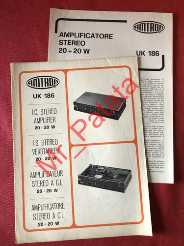 Amtron kit uk186 - uk186, amplificatore