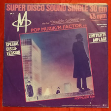 M - POP MUZIK - 12" MAXI SINGLE VINILE 45 RPM DISCO MIX ANNI 70