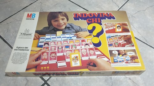 Indovina chi gioco scatola - chi?, in