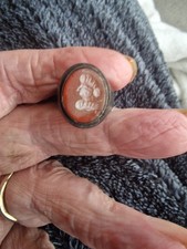 Anello antico romano in bronzo