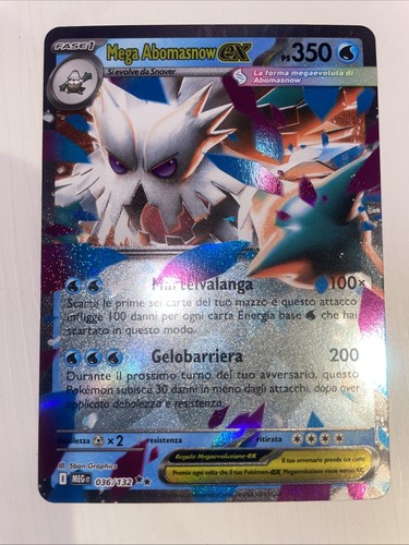 Pokémon mega abomasnow - mega, ex