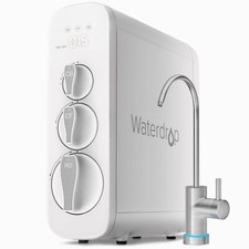 Sistema ad osmosi inversa Waterdrop G3, certificato NSF, senza serbatoio, sistema sotto lavello