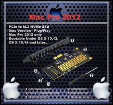 Mac Pro 2012 da PCIe a NVMe