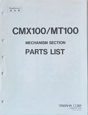 Yamaha CMX100 / MT100