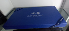 MARINELLA scatola cravatta foulard vuota  QUADRATA con elastici 20X36.