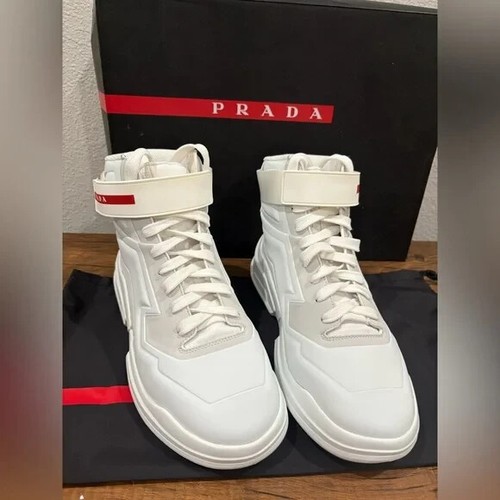 Sneakers prada america bianco - sneakers,