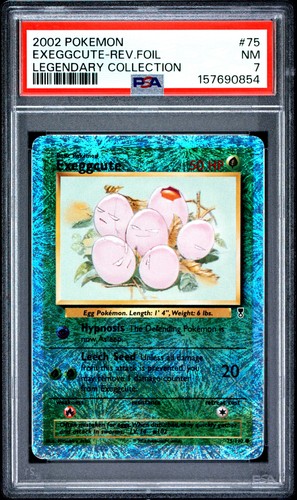 Psa exeggcute reverse - reverse, holo