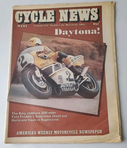 1983 cycle news daytona - cycle,