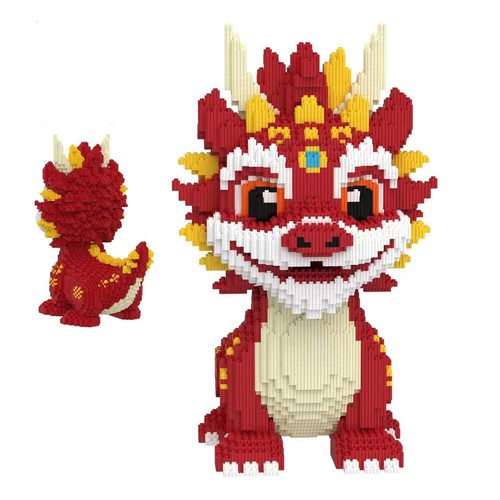 Flame dragon mini set - dragon,
