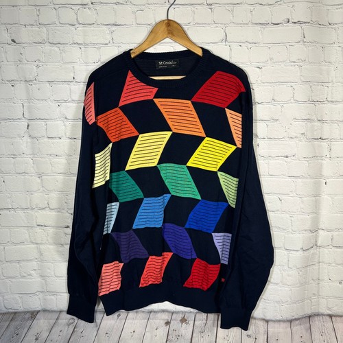 Maglione maglia geometrica - , st