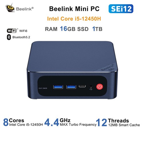 Beelink sei12 intel 12450h - beelink,
