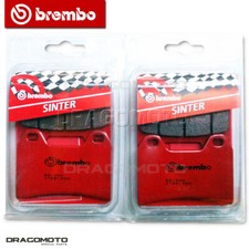 MOTO GUZZI 750 V7 CLASSIC 2009 2010 pastiglie freno anteriori SA BREMBO Sinte...