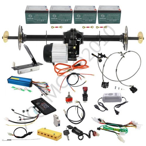 Rear axle kit 48v 1000w - rear,