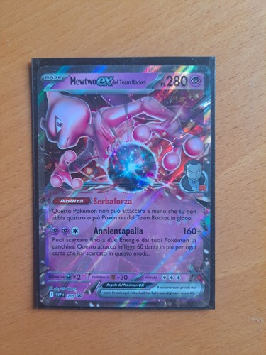 Mewtwo team rocket ita - mewtwo, ex