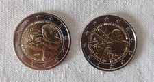 Coppia 2 euro commemorativi