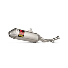 Terminale Akrapovic Slip-On titanio per Honda CRF 300 L 2021-2024