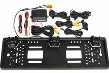 Porta Targa Con Telecamera