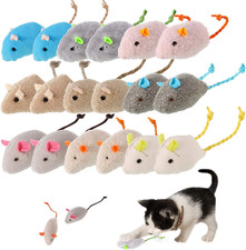 Set Di 18 Giocattoli per Gatti, Con Erba Gatta Interattiva, per Gatti E Gattini