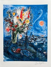 Marc Chagall LA DORMEUSE AUX