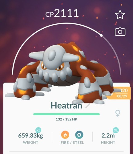 Heatran pokemon trade - heatran,
