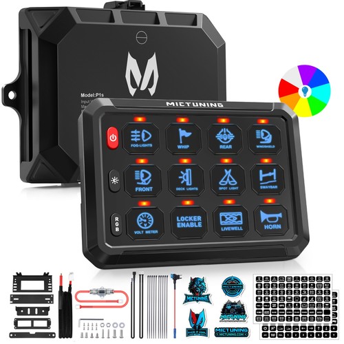 P1s rgb interruttore pannello - p1s,