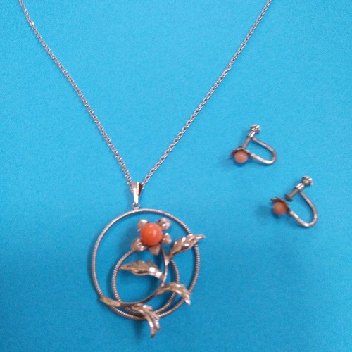 Collana orecchini vintage in - collana,