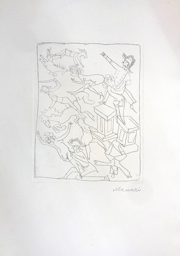 Mino maccari stampa - maccari, originale