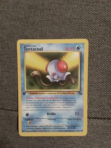 Card pokemon tentacool 56 - -, 56/62