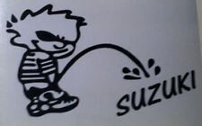 2 ADESIVI BAMBINO PIPI AUTO MOTO SUZUKI