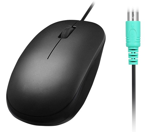 Mouse ottico ps2 cablato - mouse,