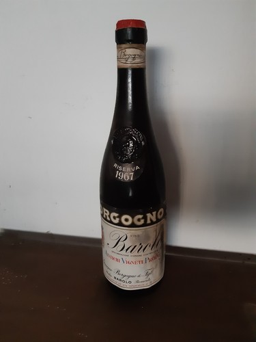 Barolo borgogno 1967 riserva - 1967,