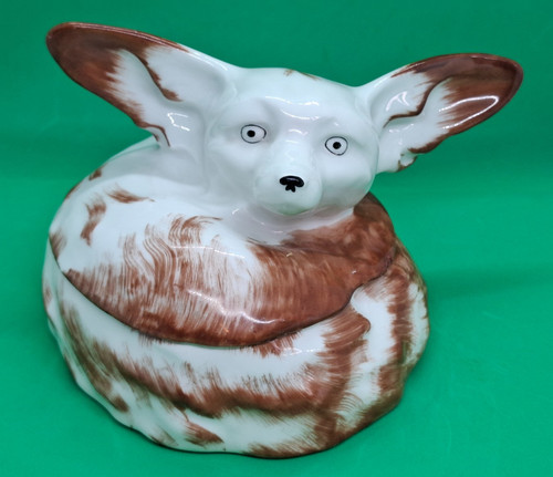 Scatola volpe porcellana
