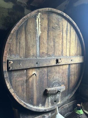 Botte legno per - per, vino.