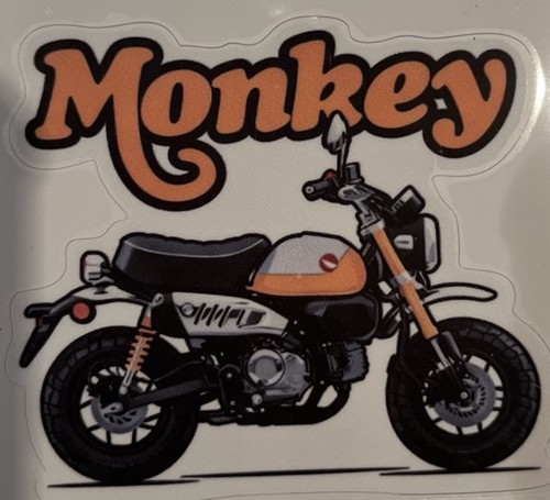 Honda monkey 125cc autocollant - honda,
