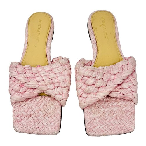 Sandalo bottega veneta rosa - bottega,