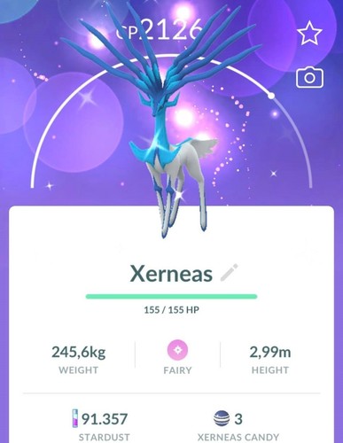 Pokémon shiny xerneas - -, p