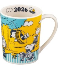 Peanuts Snoopy porcellana 2026 anni tazza tazza made in Japan 350ml