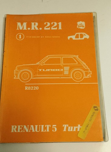 Manuale officina renault - manuale, 5